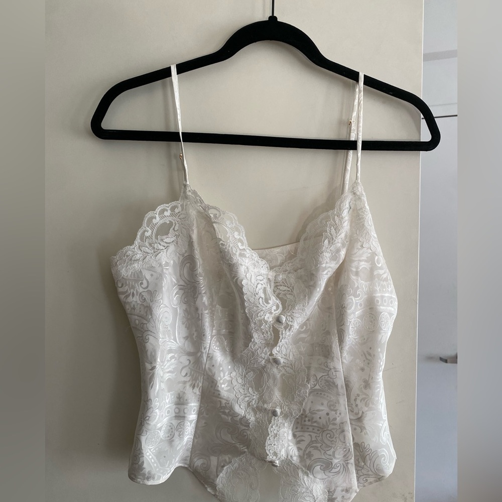 Victoria secrets slip lace top - Picture 3 of 7